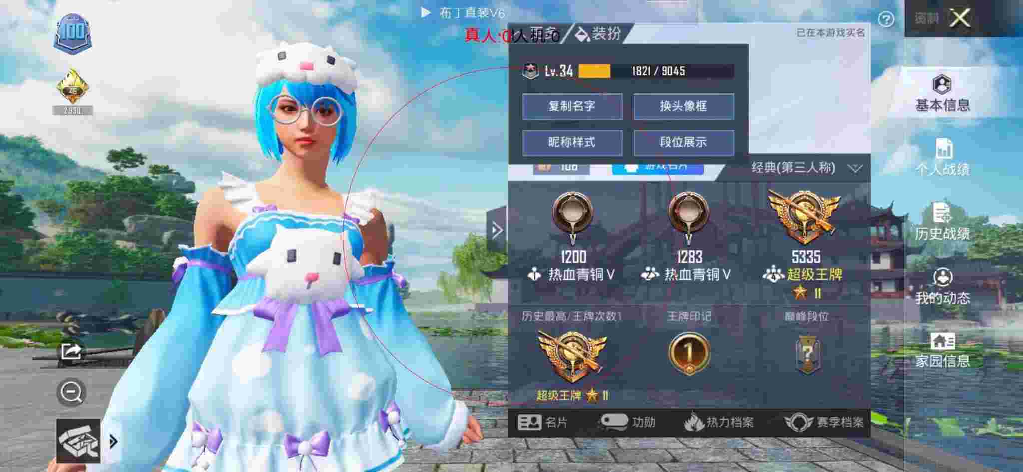 和平精英布丁直装透视 - 和平精英大师兄人物上色辅助辅助预览图